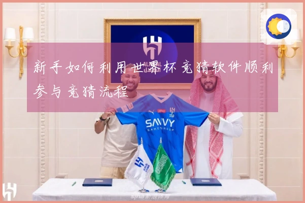 新手如何利用世界杯竞猜软件顺利参与竞猜流程