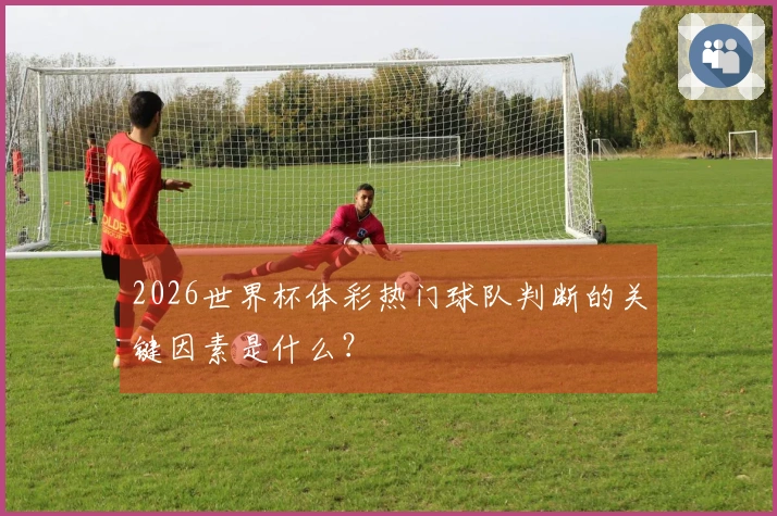 2026世界杯体彩热门球队判断的关键因素是什么？