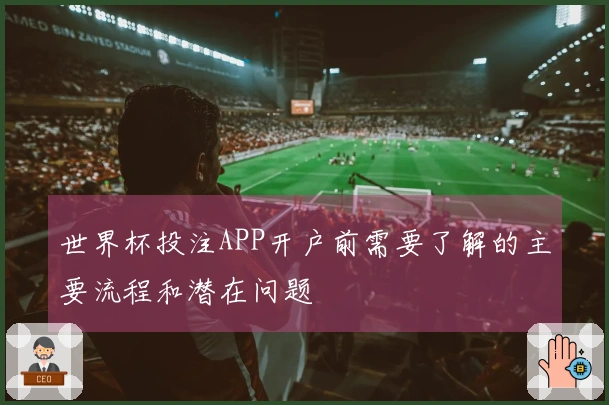 世界杯投注APP开户前需要了解的主要流程和潜在问题